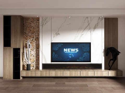 Modern TV Wall