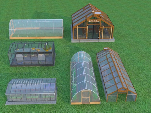 Modern Sunshine House Greenhouse