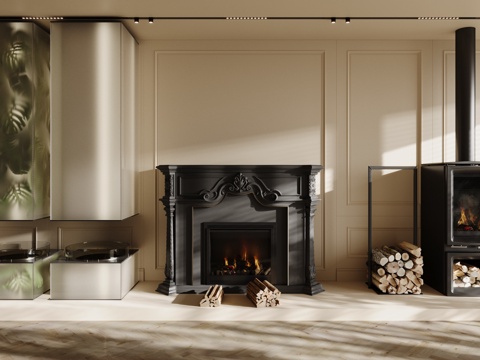 Modern Fireplace