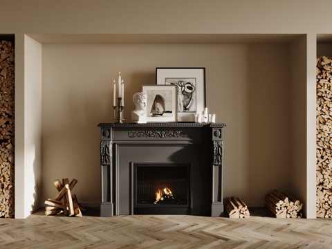 Modern Fireplace