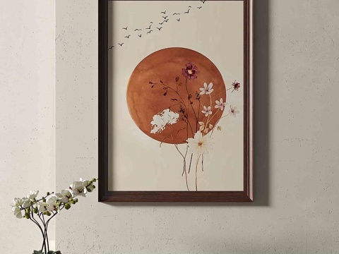 Modern Vintage Hanging Painting Decorative Painting