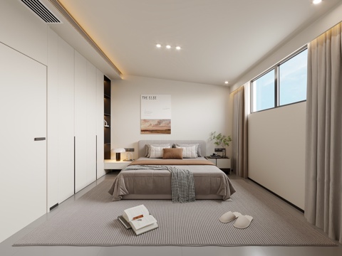 Modern Slant Top Bedroom Master Bedroom Parents Elder Room