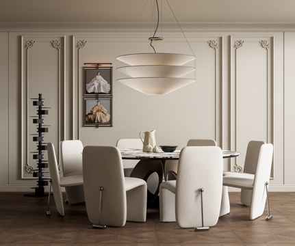 WHYGARDEN Mengyou French Dining Tables and Chairs