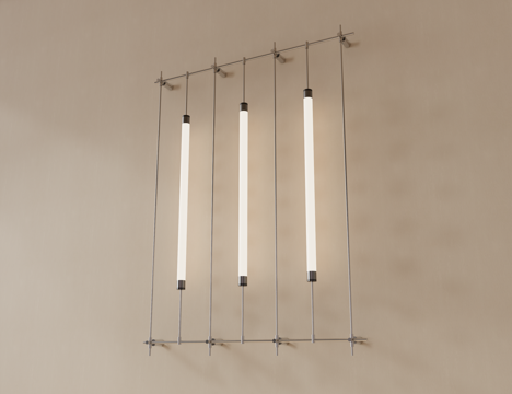 Minimalist wall lamp