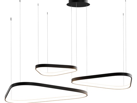 Modern minimalist chandelier