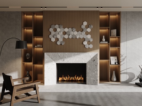 Modern Fireplace