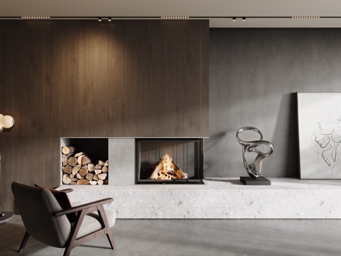 Modern Fireplace