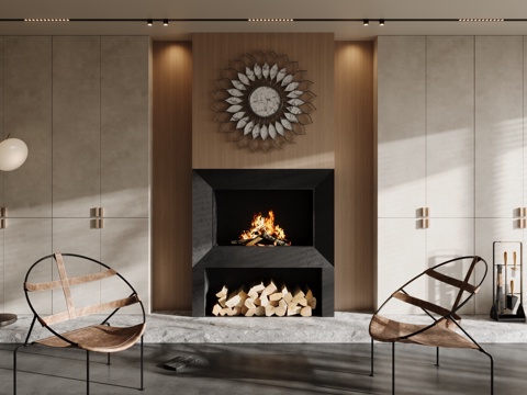 Modern Fireplace