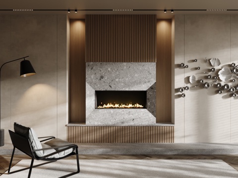 Modern Fireplace