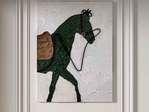 Modern Simple Painting Horse Oil Painting