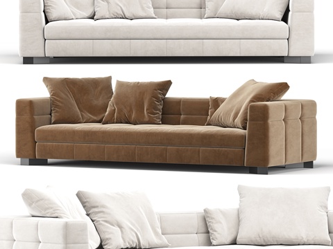 Modern Affordable Luxury Style Multiplayer Sofa Collection