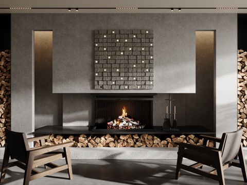 Modern Fireplace