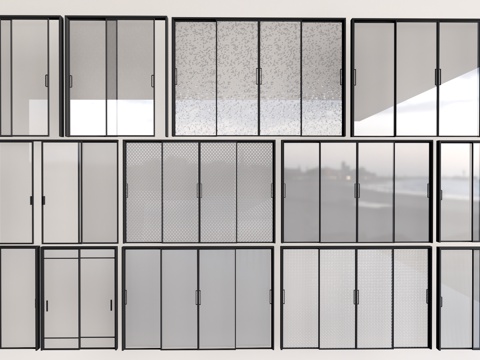 glass sliding door changhong glass door