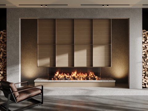 Modern Fireplace