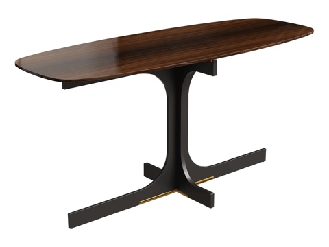 MisuraEmme Modern Italian Dining Table Log Dining Table Affordable Luxury Style Dining Table