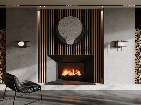 Modern Fireplace