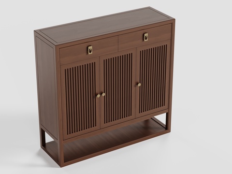 New Chinese Finished Shoe Cabinet Low Cabinet