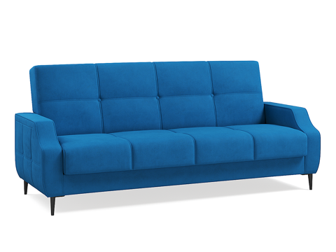 Nordic Simple Double Sofa Blue Sofa