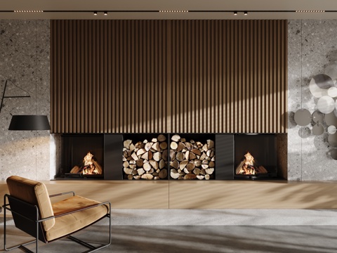 Modern Fireplace