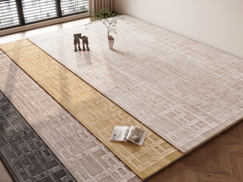 Modern Minimalist Carpet Combo