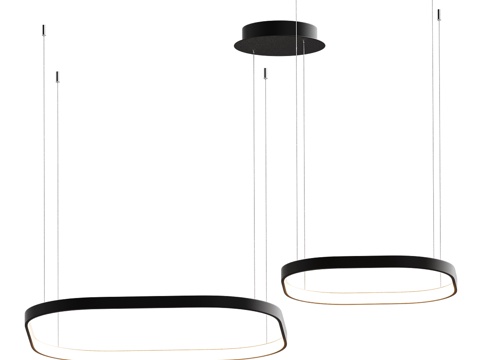 Modern minimalist chandelier