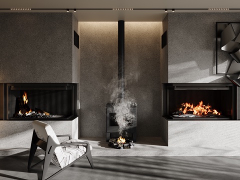 Modern Fireplace