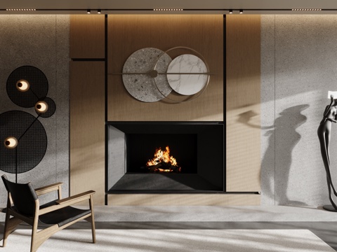 Modern Fireplace