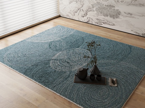 New Chinese carpet water pattern carpet