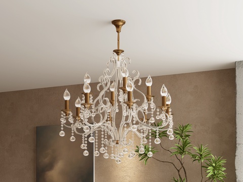 French Crystal Chandelier