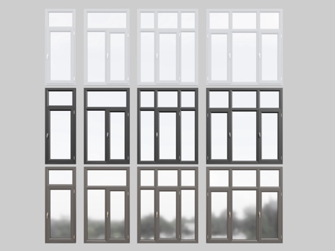 Modern window Aluminum alloy window casement window floor to ceiling window sliding window