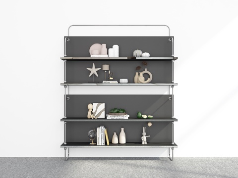 Modern Bookshelf Storage Rack