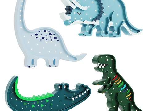 Modern children's toy dinosaur Decorative Light