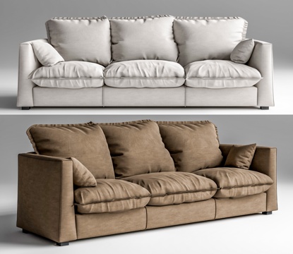 BAXTER PANAMA Modern Multiplayer Sofa Panama Sofa American Sofa