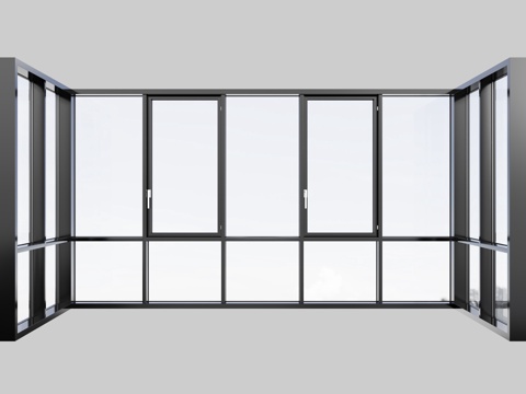 Modern window Aluminum alloy window casement window floor to ceiling window sliding window