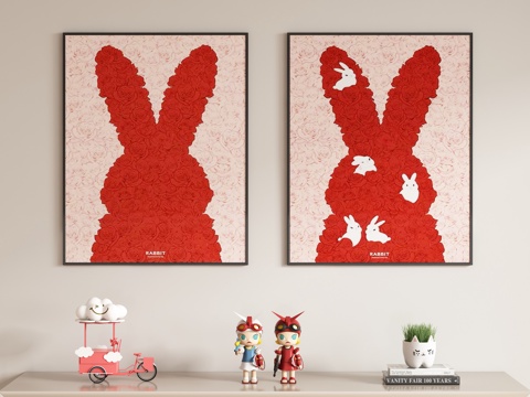 Cream Style Children's Decorative Painting Hanging Painting