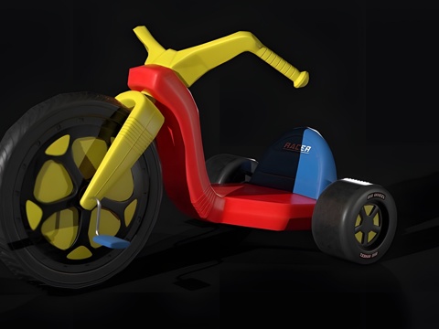 Children's toy car tricycle