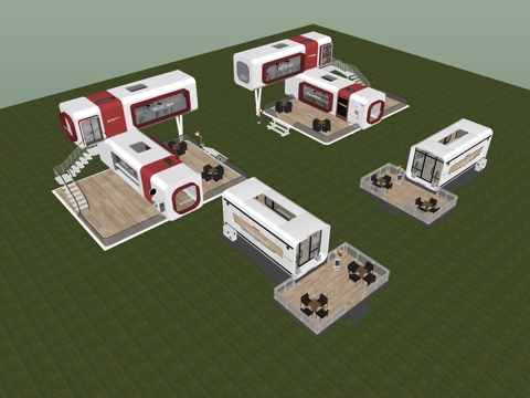 Homestay Building Flat Homestay Building Container Homestay Building Space Capsule Homestay