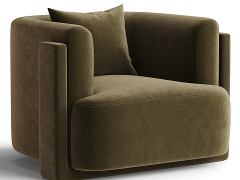 Modern fabric leisure sofa