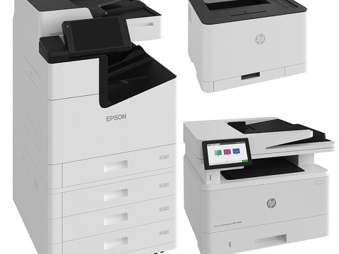 modern office electrical printer