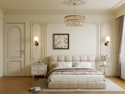 French Style Bedroom Affordable Luxury Style Bedroom European Style Bedroom Simple European Style Bedroom American Style Bedroom Cream Style