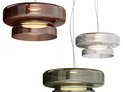 Modern Affordable Luxury Style Glass Chandelier Combination