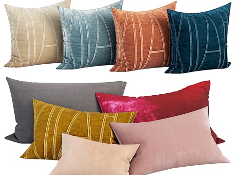 Modern Pillow Square Pillow Sofa Pillow Vintage Pillow