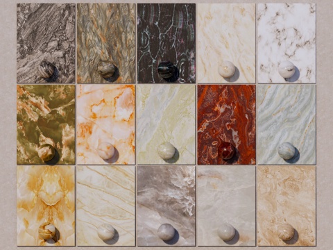 Modern Marble Jade Texture Panel Rock Slab