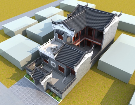 Chinese Courtyard Villa