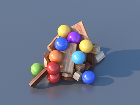 toy colored ball building blocks