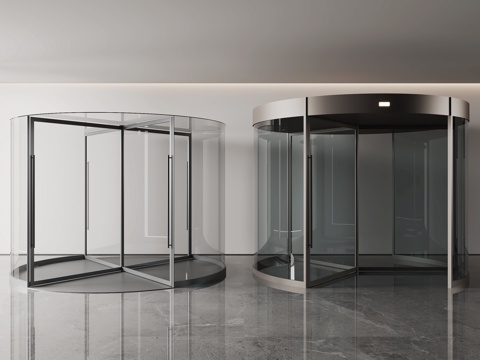 Modern Home Glass Revolving Door Glass Window