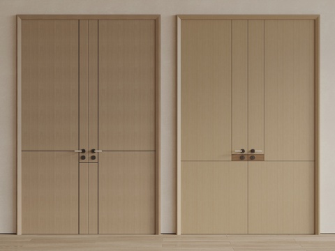 Modern Neo-Chinese Style double door