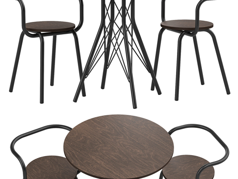 Modern leisure tables and chairs