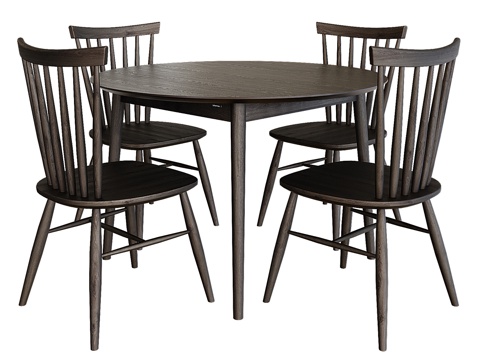 Modern Nordic Dining Table and Chair