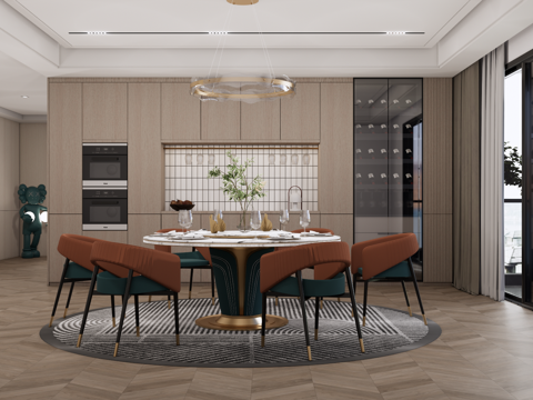 Modern Luxury DiningRoom